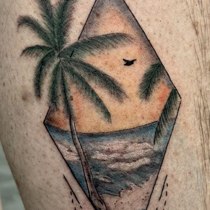 Tatuaje realizado en el estudio Colmena Ink